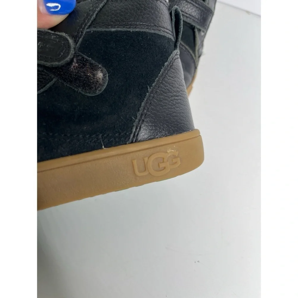 UGG Kids Renton Velcro Sneaker Booties